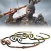 Exquisite Alloy Gold Wukong Staff Decorative Prop Perfect For Home And Office Decor