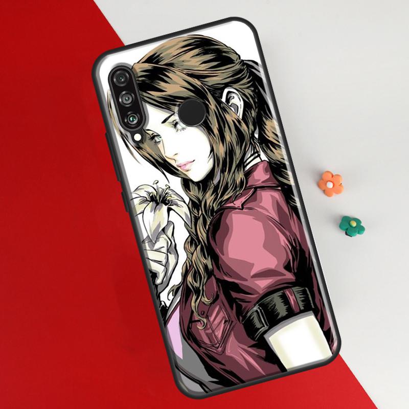 

Чехол Aerith Gainsborough Final Fantasy для Huawei P50 Pro P20 P30 P40 Lite P Smart 2019 Nova 9 5T, чехол для Honor 50 8X 9X Huawei P30 Pro