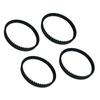 4 Pcs Belts For Bissell-ProHeat 2X (203-6688 & 203-6804) Household Vacuum Cleaner Robot Sweeper Spare Accessories