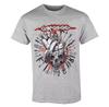 Carcass Death‑metal Band Double‑sided Graphic Short Sleeve Top Men Women Thorn‑edged Band Logo Skull Heart