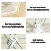 Foldable Dining Table Cover, Insect Repellent, Washable, Large, Square, 90*60/70*50/32*32/43*43cm, Mesh, Breathable, Dustproof, Hanging, Multifunction
