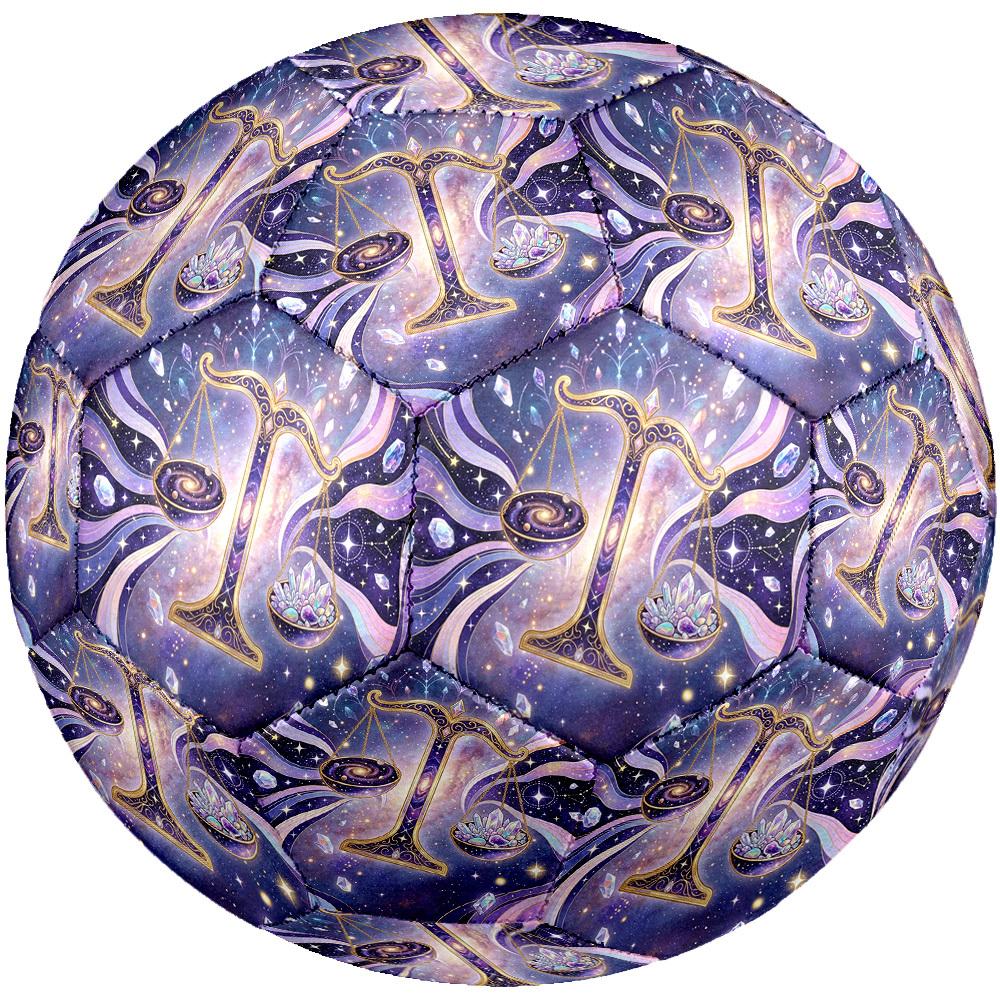 1pc Cosmic Balance Theme Soccer Ball Football, Size 5, Lightweight PVC, Durable Outdoor Training Soccer Ball, Gift M61488