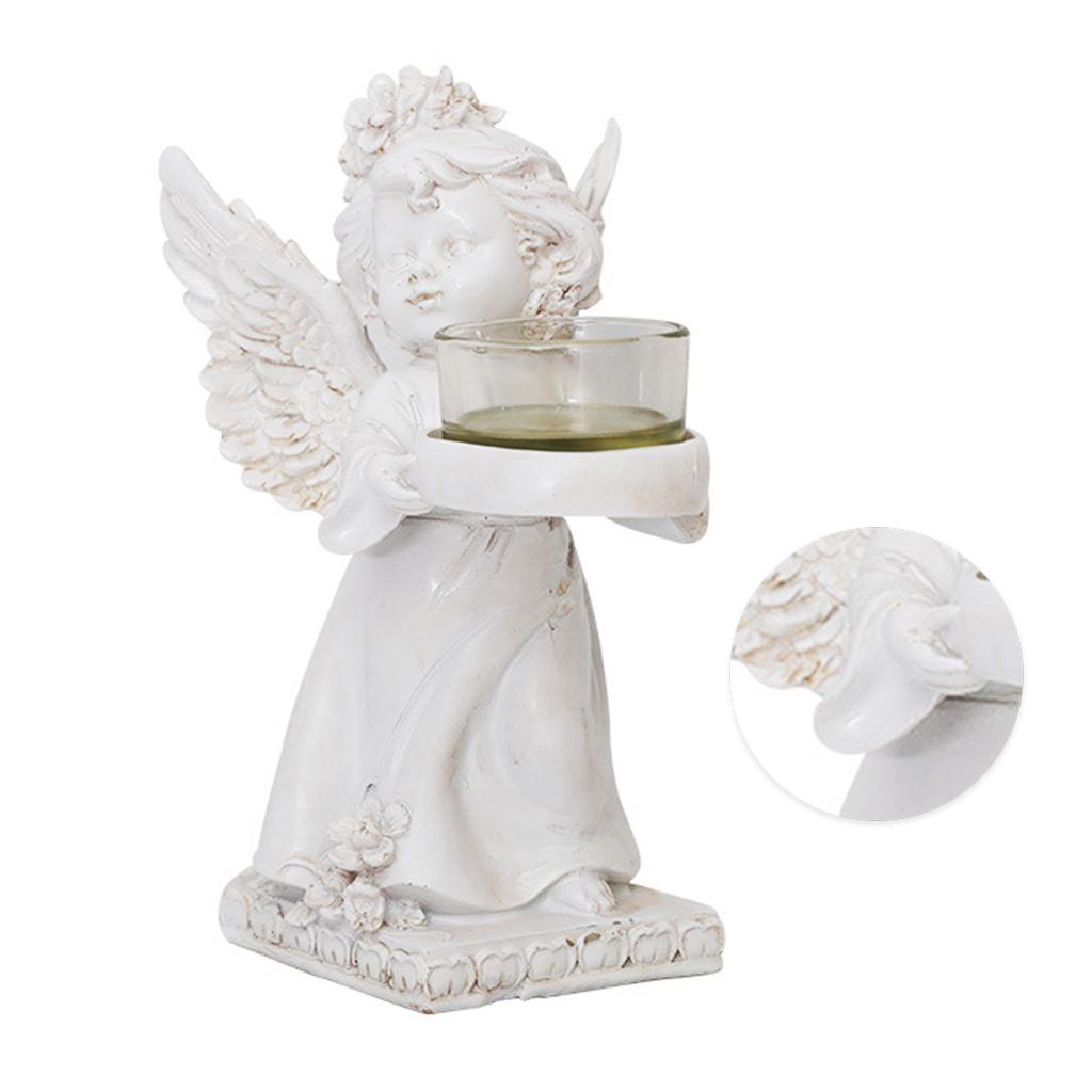 Vintage Kerzenständer Dekorativer Kerzenständer Halter Ornament für Hochzeit Aufführung Links