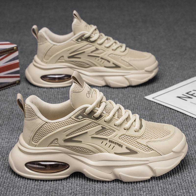 Summer new breathable men's shoes shoes men's trend versatile platform sports shoes casual running trendy shoes