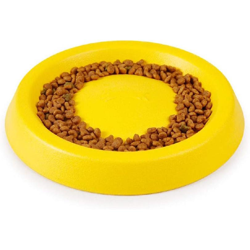 MoonZD Frisbee Dog,Durable Rubber Flying Disc,Lightweight,Indeructible Dog Chew Toys,Floats On Water–Great for Beach and Pool,Dog Interactive Toys