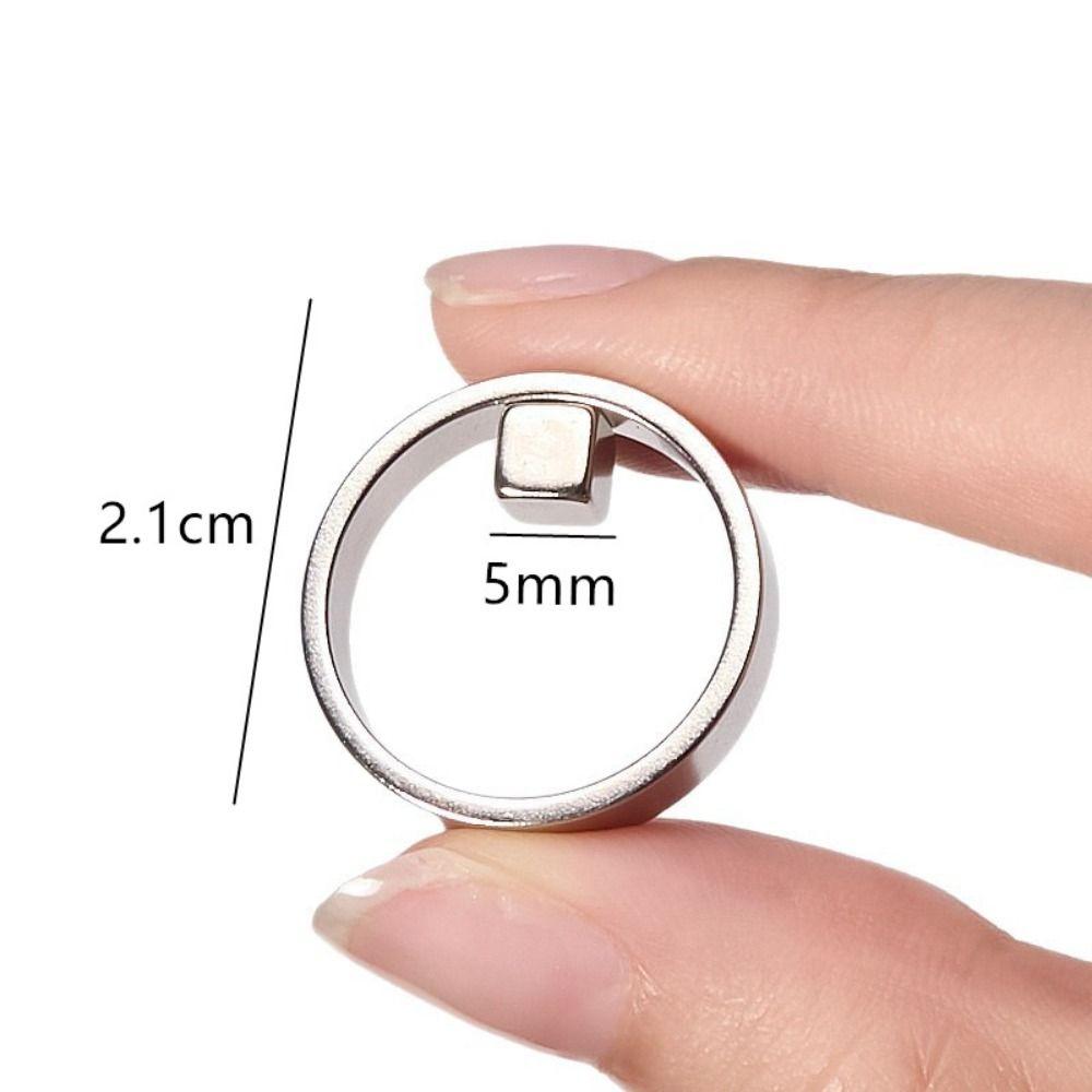DIY Hollow Cat Eye Magnet Uniform Magnetic Force Nail Magnet Manicure Tool  for Gel Nail Polish