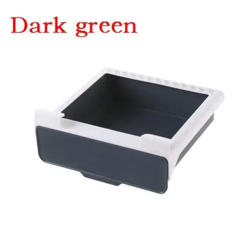 Storage Holder Baskets Under The Table Plastic Hanging Storage Box Tableware Desk Gadgets Organizer Tray Kitchen Organizer