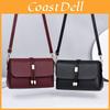 Sac à Bandoulière pour Femme Style Vintage Avec Multiples Poches Et Matière PU Souple Pour Sorties Décontractées