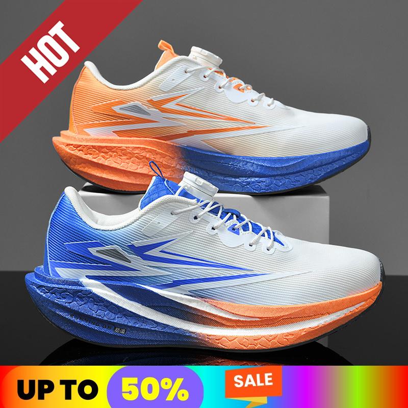 Running Sneakers Men Lightweight Breathable Wear-Resistant Soft Gym Jogging Shoes Comfort Marathon Athletic Sports Shoes for Man