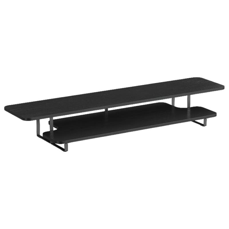 Brateck Dual-Layer Monitor & Laptop Riser with Storage