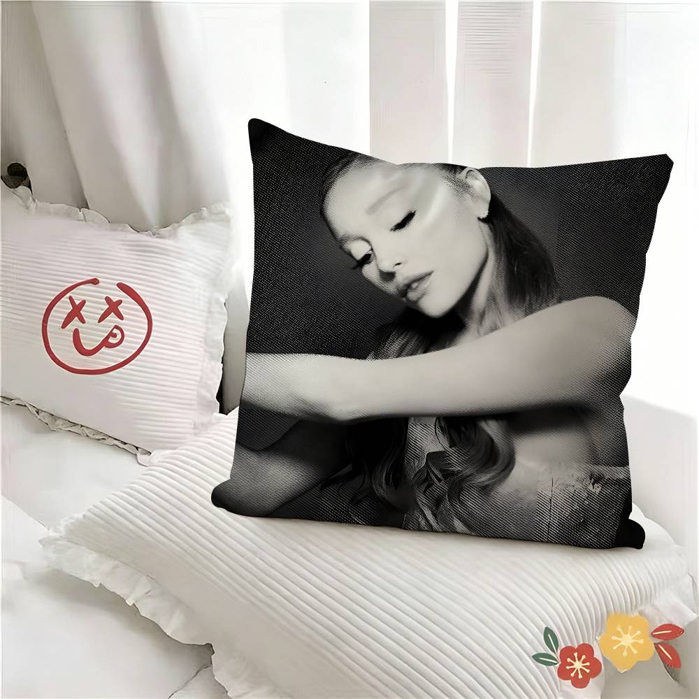 pc AAriana GrandeS Pillow Case Fashion Square Pillowcase Bedroom Sofa Room Ins Decoration Leisure
