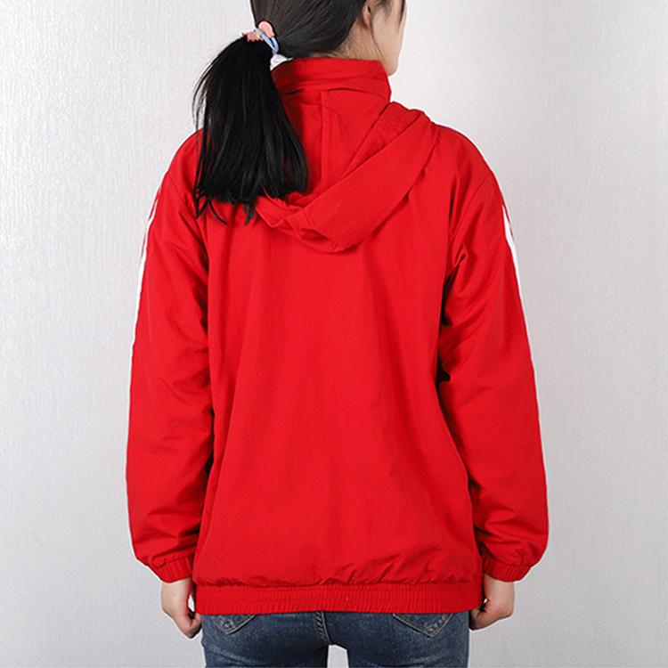 Adidas CNY Year Of The Rat Fleece Windbreaker Jacket Women Red GE7777
