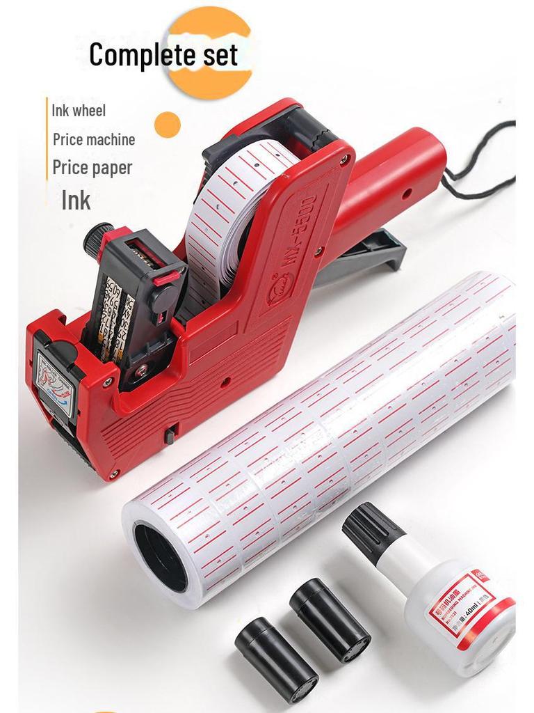 Single Row Self-Adhesive Price Tag Labeler for Supermarkets