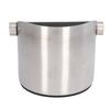 Rubber Base Coffee Grounds Bucket Stainless Steel Stainless Steel Knock Box  Espresso Making