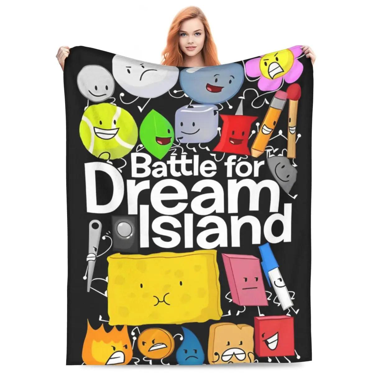 BFDI Неодушевленное безумие Все персонажи Плед Фланелевое покрывало Для Спальни Забавный Чехол Для Дивана Кровати 75x90cm