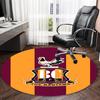 1pc Football Team (69) Print Round Carpet Chair Round Carpet Suitable for Bedroom Living Room Home Decorative Carpet