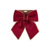 Christmas Decorations High-end Gold Velvet Bow Christmas Flocking Bow Large Red