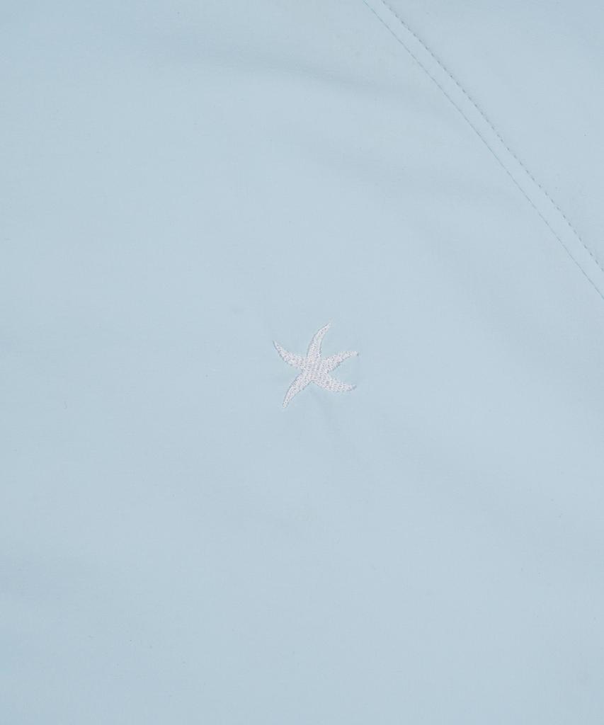 The Coldest Moment Tcm Starfish Light Hooded Zip-Up (Sky Blue)