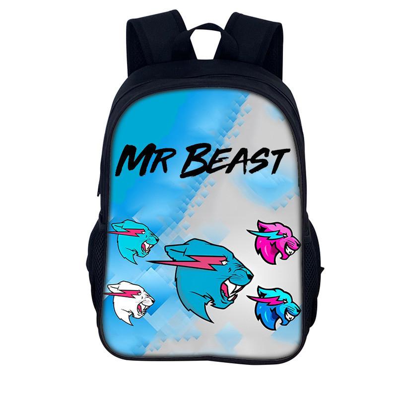 

Рюкзак Mr Beast Lightning Cat Для Студентів І Для Активного Відпочинку Нейлоновий З Креативним Малюнком 8