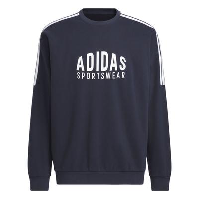 Adidas Gfx Vielseitiges Rundhals-Buchstaben-Casual-Lockeres Langarm-Sweatshirt Unisex-Sweatshirt KF5251