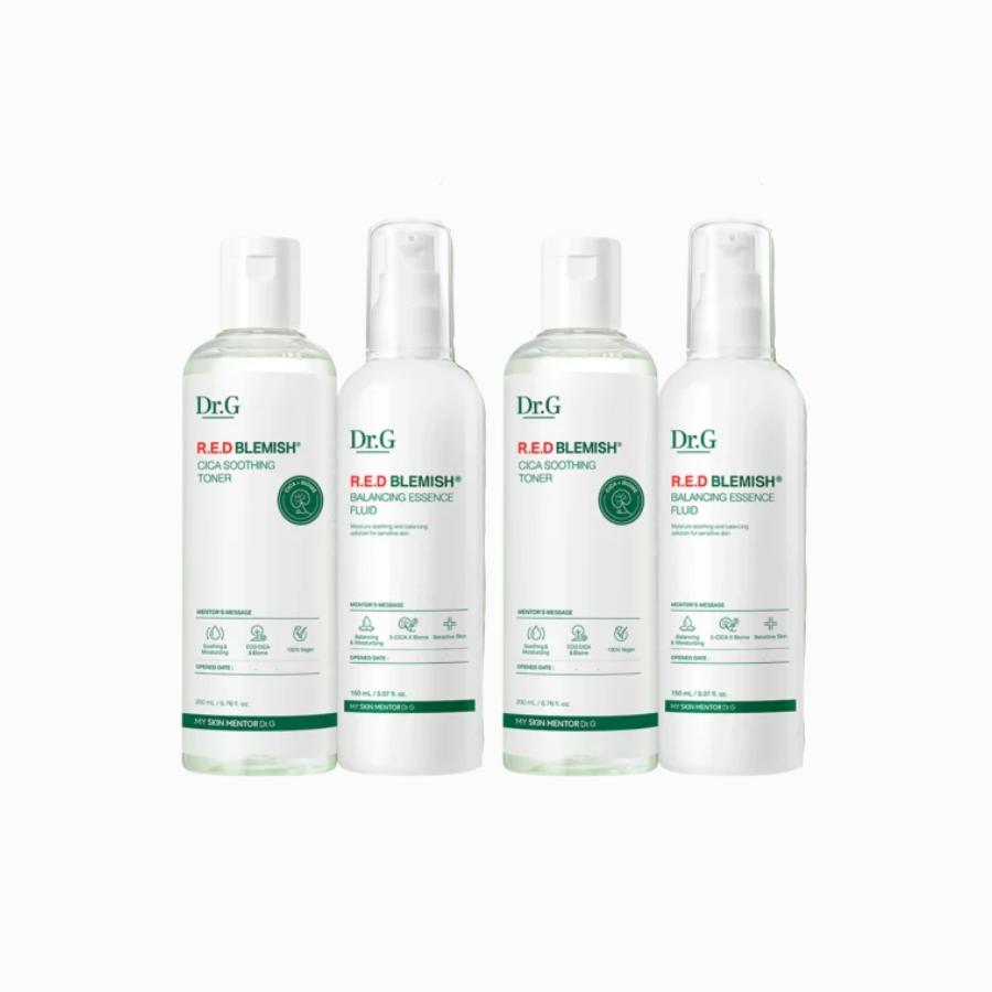Dr.G Cica Toner gegen rote Hautunreinheiten, 200 ml + Lotion, 150 ml Set