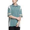 Adidas Originals Trefoil Hem Side Slit Sports Polo Shirt Men Tops Green HS2013