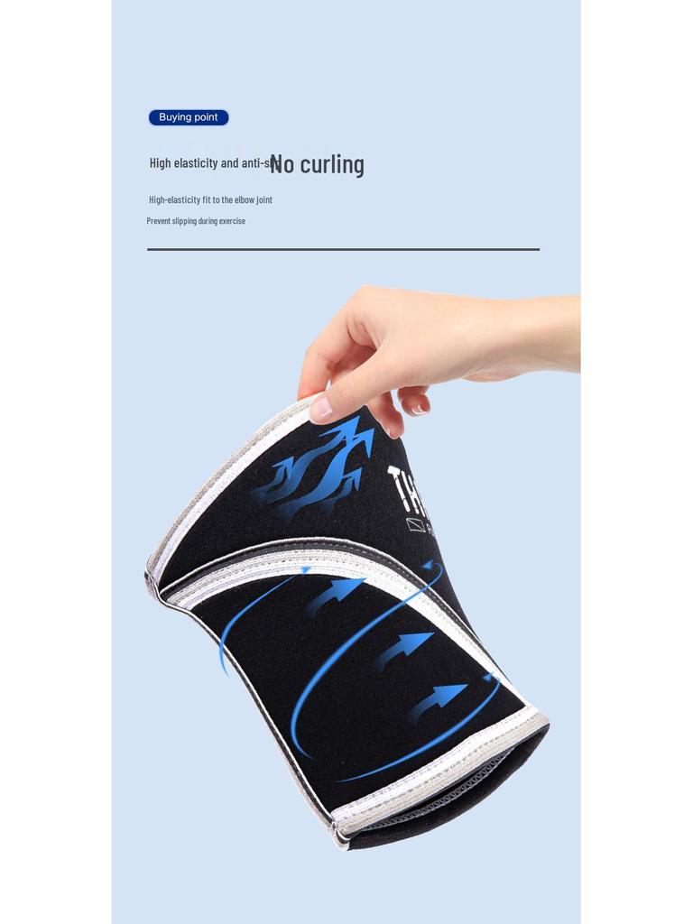 Strongman Powerlifting Elbow Support for Heavy Lifting: Squat & Bench Press