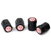 4PCS Car Styling 3D Aluminum Metal Car Wheel Tire Air Valve Caps Cover Valve Cap For VW Rline Passat M161 Tiguan GTI Golf GTD Bora B6