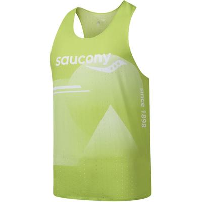 Seria Speed Running Okrągły Dekolt Modny Wygodny Bez Rękawów Sportowy Tank Top Unisex Topy Geometryczny-Żółto Zielony SA2250TK63T-PR229
