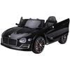 Bentley GT Licensed 12V Electric Car for Kids, Kid's Electric Ride On with Remote Control, Ride On Car with LED Lights, Music, for 3-5 Years, Black