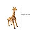 1 Stück 40 cm Niedliche Simulations-Giraffe Plüschtiere Kinder Baby Liebliche Realistische Tierpuppen Kinderzimmer Dekoration Geburtstagsgeschenke