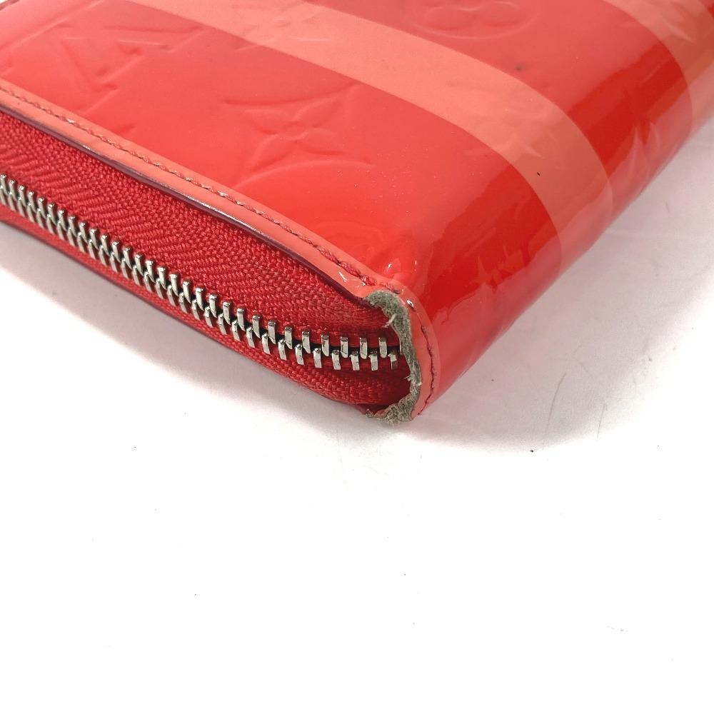 Louis Vuitton M58036 MonogramVernis Rayures Zippy Wallet Zip Around Long Wallet