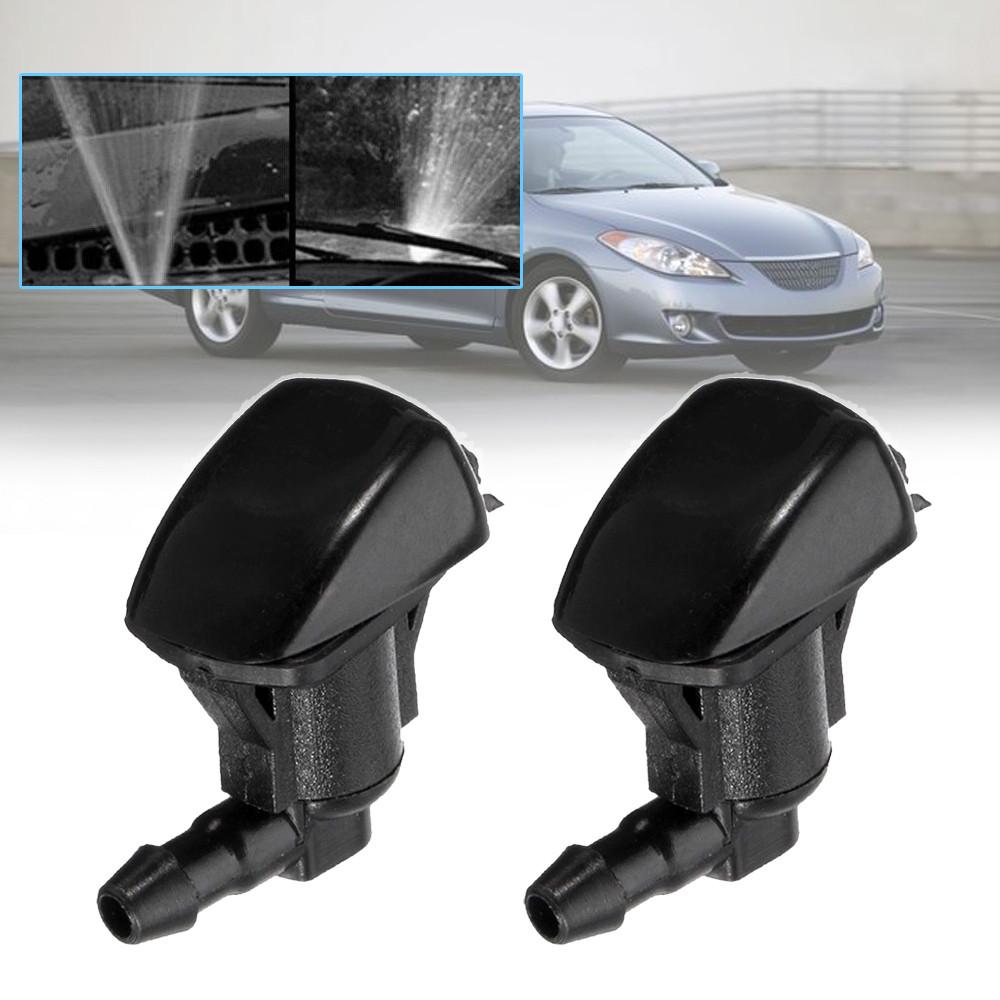 2x Windshield Washer Wiper Spray Nozzle Jets For Toyota Camry Corolla Tacoma MR2