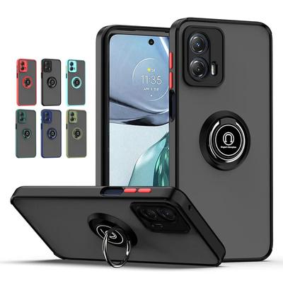 Husă Armor Matte pentru Motorola Moto G Stylus 5G 2023 G Power 2022 G Pure Play 2021 Husă Inel Suport magnetic Suport Business Protecție completă