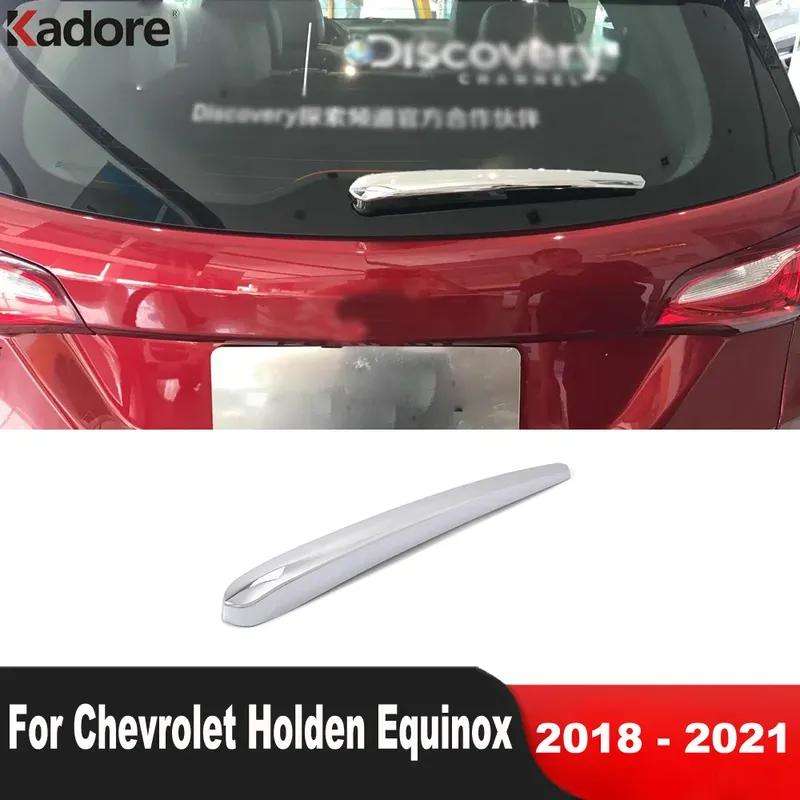 For Chevrolet Holden Equinox 2018    Chrome Car Rear Window Wiper Cover Trim Tail Winpers Arm Blade Accessories