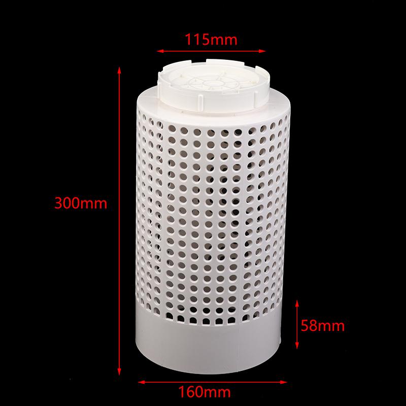 

1 шт. Белый пластиковый компостер для дождевых червей с отверстиями и крышкой, подходит для сада, двора, улицы, компостер 300*160mm