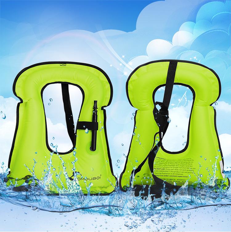 Adult & Children's Quick Inflatable Buoyancy Vests for Surfing, Rafting & Swimming