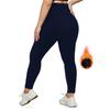 Fleece-Lined Plus Size Winter Fleece-Lined Yoga Pants High-Waisted Tummy-Control 1XL-5XL Winter Yoga Pants