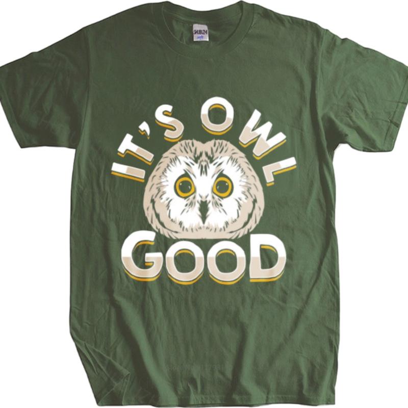 Comfort Tshirt New Arrived Boys Crew Neck Tshirt Graphic Its Owl Good Anime Unisex Teeshirt Soft Cotton Tee Fashion Tee