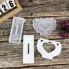Individualized Frames and Decors Mold Creative Heart Shaped Ornament Silicone Mold For DIY Projects And Home Accent