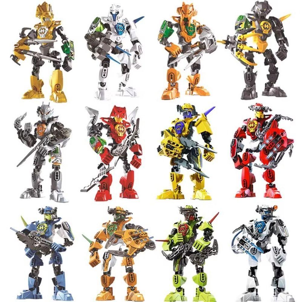 

Shapeshift Robot Hero Building Block Настольное украшение Механическая модель 2.0 Комбинированный робот для взрослых
