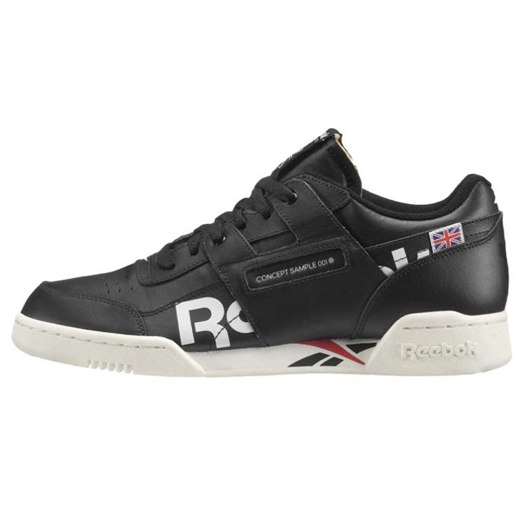 

Reebok Workout Skate Черно-белые Мужские Женские Повседневные Кроссовки DV5051 EU 40.5