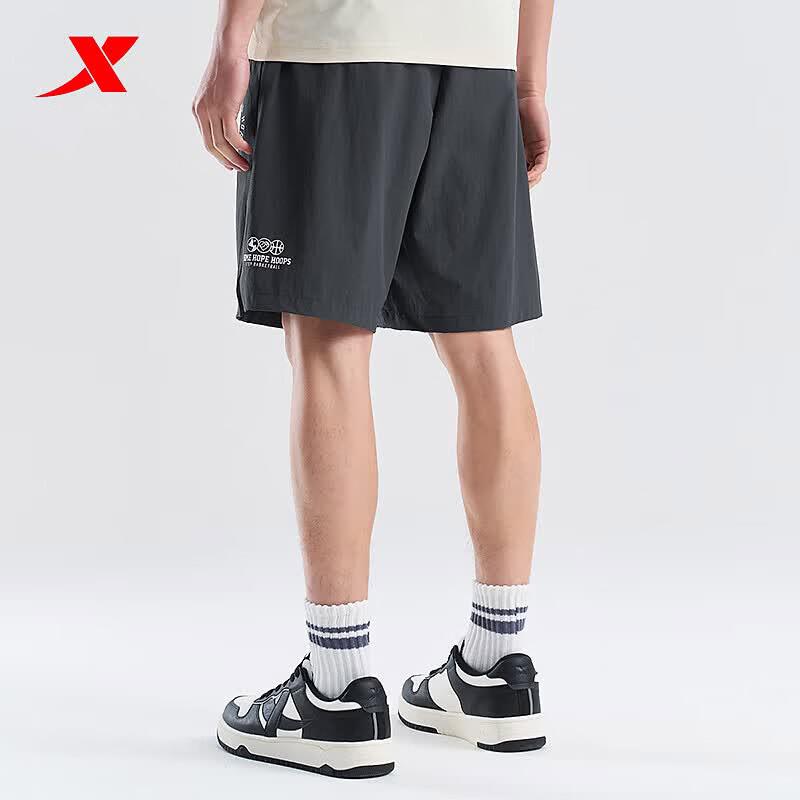 Xtep Men's Loose Breathable Sport Shorts