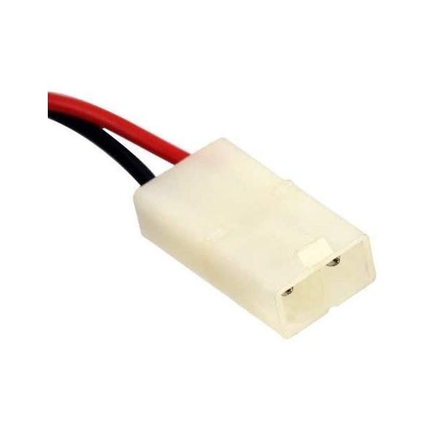 Dobíjecí Ni-MH baterie 9,6V 2000mAh | Konektor Tamiya | Pro RC auta, nákladní auta, kvadrokoptéry | 8 AA článků | Zelená | 100x57x15mm – 100g