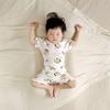 Summer Baby Pajama Set: Short Sleeve & Shorts for Infants