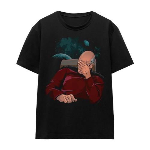 Star Trek Unisex Adult Facepalm T-Shirt