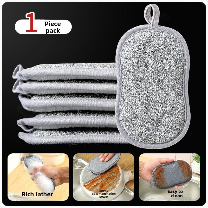 Wire Dishwashing Cloth - Kitchen-specific Dish Scrubber - Perfect for Washing Dishes. No Damage To Pots. Wire Ball for Washing Dishes and Wiping.