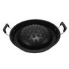 Thai BBQ Grillpanna 2 i 1 Non-stick Jämn Värmefördelning Aluminium Hot Pot Grill Kolpanna för Inomhus