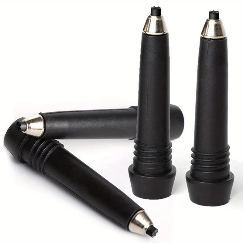Hiking Pole Rubber Tip, Universal Tungsten Carbide Tip, Rubber Foot Protective Cover, Suitable for Most Standard Hiking Poles