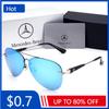 Adesivo de Carro Óculos de Sol Polarizados de Luxo Anti-reflexo Mercedes Benz Classe A C E V R S ML CLA CLS GLA GLC GLK GLS SLK Vi